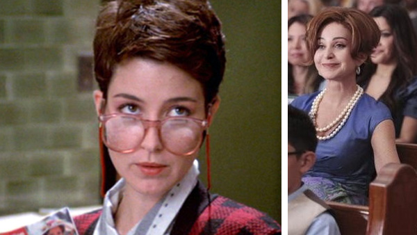 Annie Potts appears as Janine Melnitz in the...