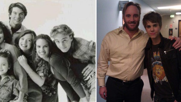Jay Mohr appears with pop star Justin Bieber in...