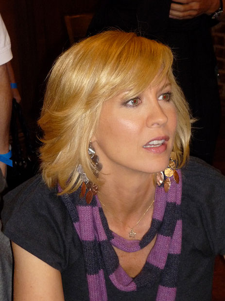Jenna Elfman appears in a photo from the set of...