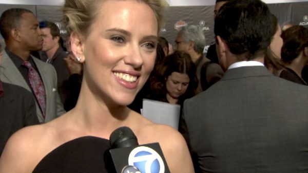 Scarlett Johansson appears at the premiere of...