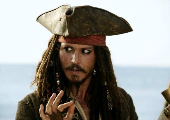 Johnny Depp appears in a scene from the 2006...