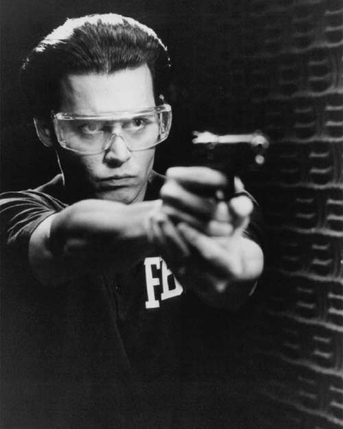 Actor Johnny Depp appears in a scene from the...