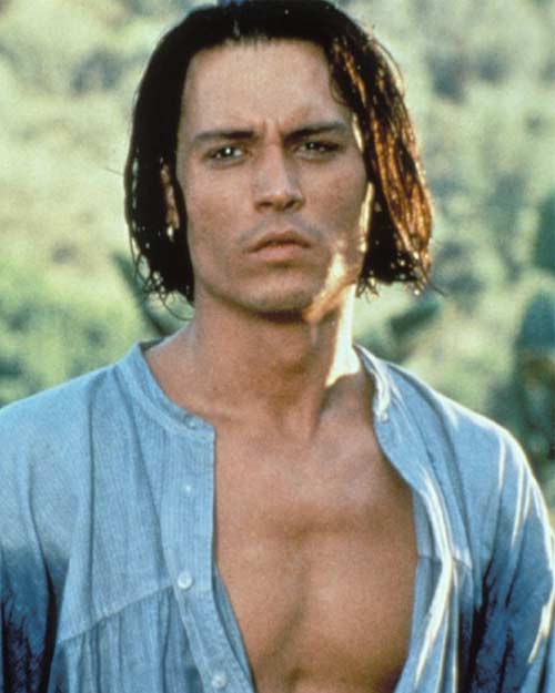 Actor Johnny Depp appears in a scene from his 1994 film 'Don Juan DeMarco,' where he plays a young, troubled man who believes himself to be 'the greatest lover in the world.'