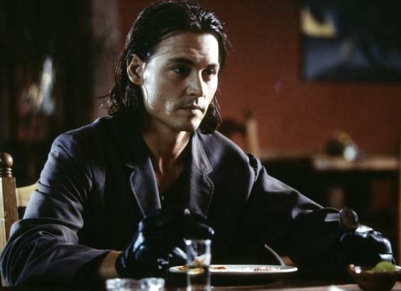 Johnny Depp appears in a scene from the 2003...