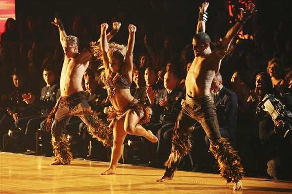 Olympic gymnast Shawn Johnson and her dance...