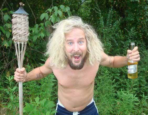 Jonny Fairplay in a personal photo from his...