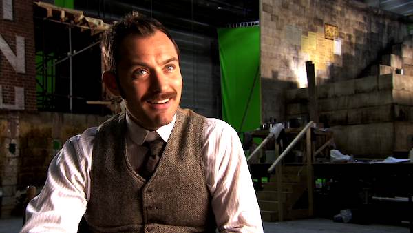 Jude Law talks 'Sherlock Holmes: A Game of...