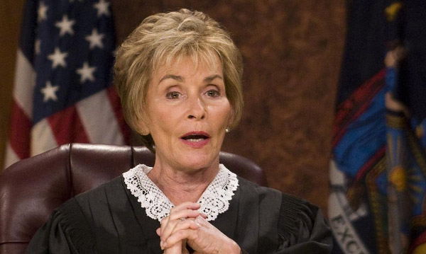Judge Judy appears in a scene from her popular...