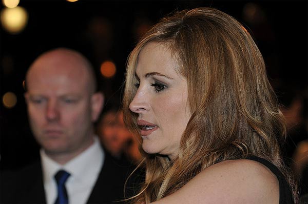 Julia Roberts appears at the premiere of...