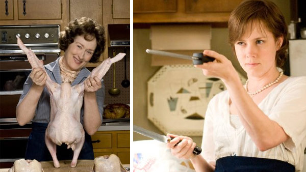 Amy Adams played blogger Julie Powell, who made...