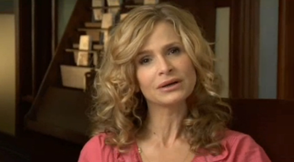 Sedgwick appears in a scene from a video she did...