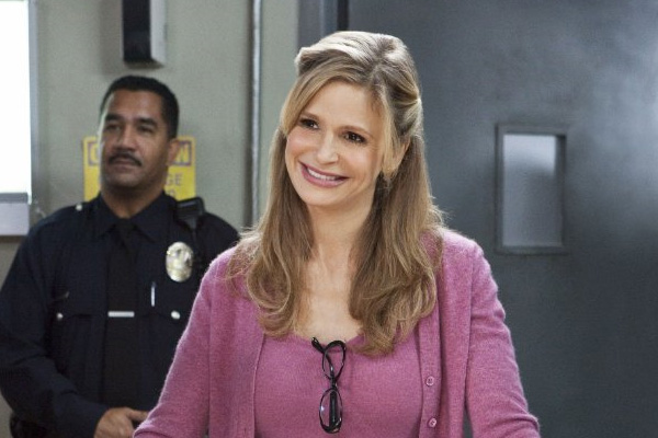 Sedgwick appears in a scene from the show 'The Closer.'