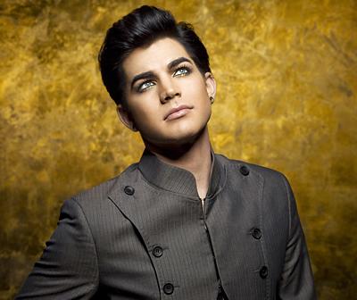 Promotional still of Adam Lambert from his...