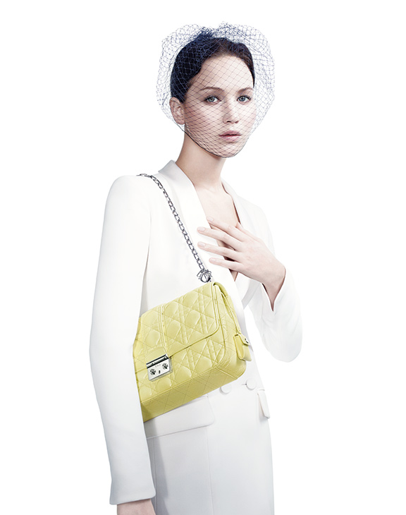 Jennifer Lawrence appears in a 2013 ad for Dior.