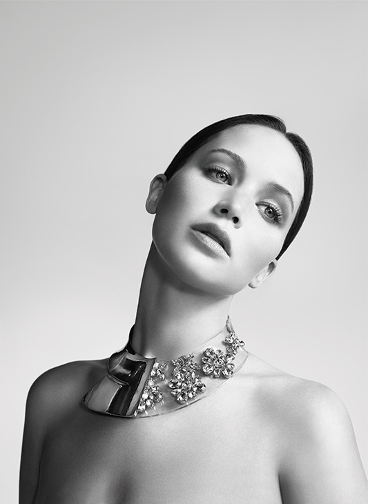 Jennifer Lawrence appears in a 2013 ad for Dior.