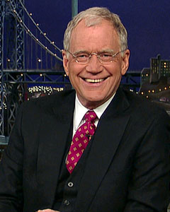 Promotional still of David Letterman for his...