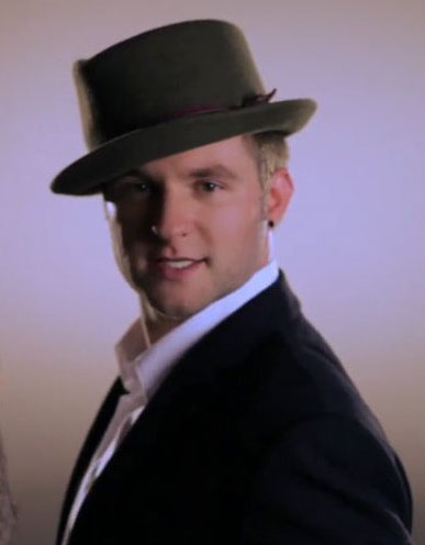 Promotional still of Blake Lewis from his personal Facebook.