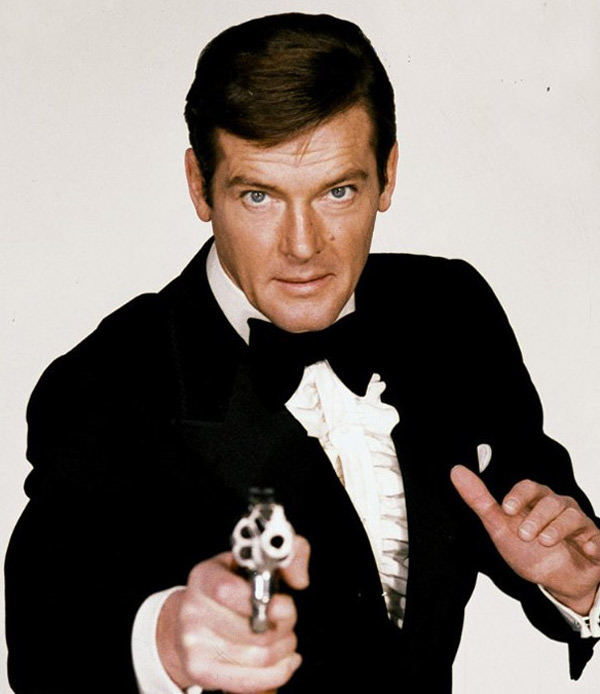 Pictured: Roger Moore appears in a promotional...