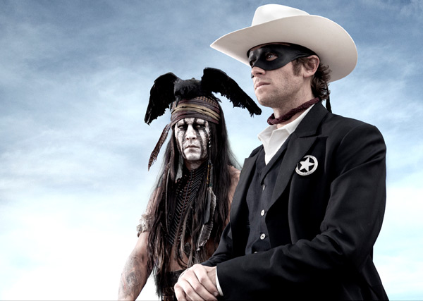 Johnny Depp and Armie Hammer appear in a promotional photo for the 2013 movie The Lone Ranger. - Provided courtesy of Peter Mountain / Walt Disney Company Johnny Depp and Armie Hammer appear in a promotional photo for the 2013 movie The Lone Ranger. - Provided courtesy of Peter Mountain / Walt Disney Company