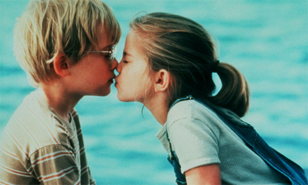 Macaulay Culkin and Anna Chlumsky appear in a...