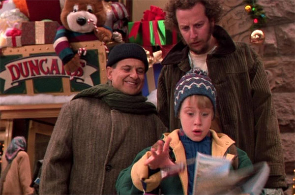 Macaulay Culkin appears with Joe Pesci (left)...