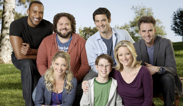 Still image from the cast of 'Man Up.'