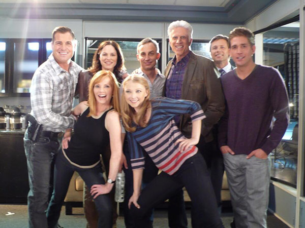 Marg Helgenberger posted this photo of herself with her former CSI cast members on Twitter on Aug. 20, 2013. That day, CBS announced that the actress would return to the show for its 300th episode. - Provided courtesy of twitter.com/MargHelgen / pic.twitter.com/LhCgb2yyE6 Marg Helgenberger posted this photo of herself with her former CSI cast members on Twitter on Aug. 20, 2013. That day, CBS announced that the actress would return to the show for its 300th episode. - Provided courtesy of twitter.com/MargHelgen / pic.twitter.com/LhCgb2yyE6