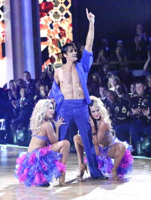 French actor Gilles Marini and his dance...