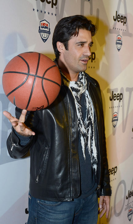 Gilles Marini attends the launch of the 2012 Jeep Wrangler Unlimited Altitude Edition at the Los Angeles Center Studios on April 22, 2012.