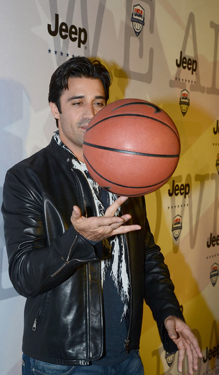 Gilles Marini attends the launch of the 2012...