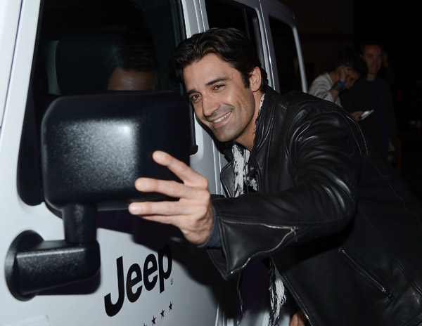 Gilles Marini attends the launch of the 2012...