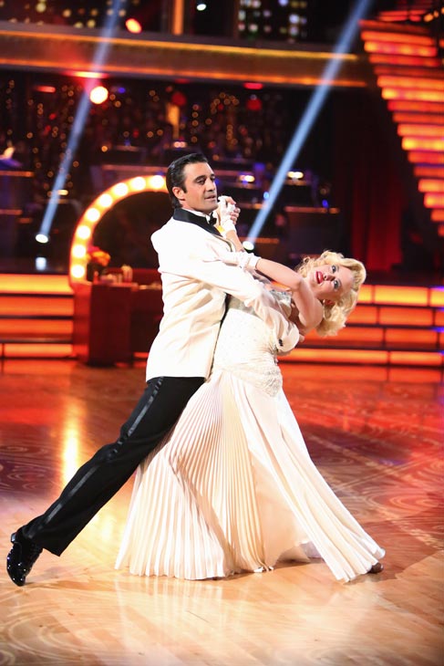 Gilles Marini and Peta Murgatroyd appear in a...