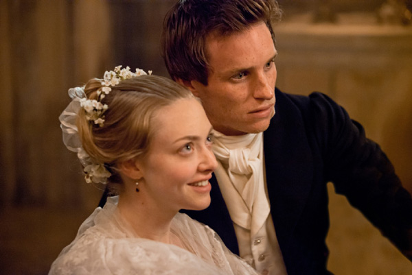 Amanda Seyfried and Eddie Redmayne appear as...