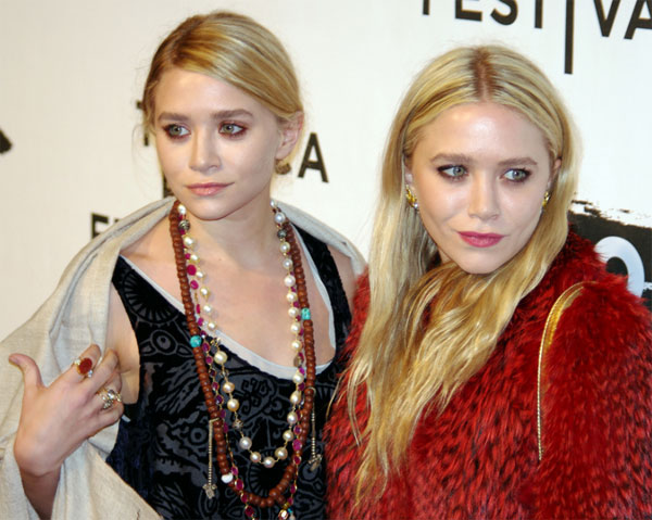 Mary-Kate and Ashley Olsen at the 2011 Tribeca...