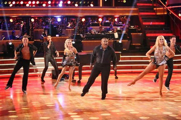 Musician Frankie Moreno performed on 'Dancing...