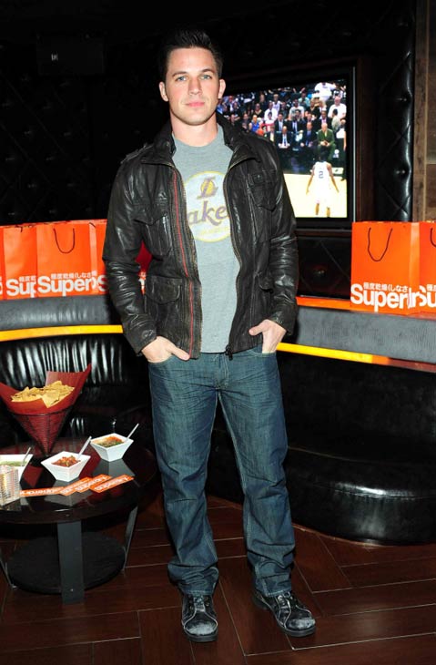 Matt Lanter of '90210' fame celebrated the...