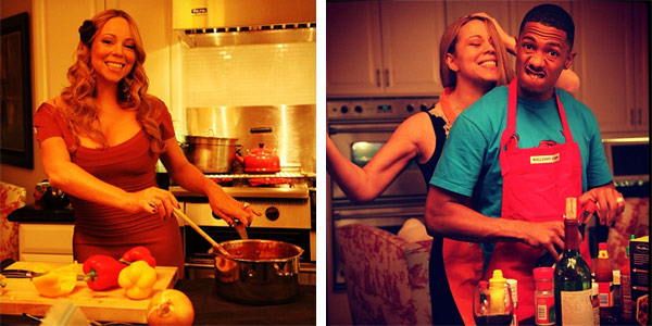 Mariah Carey Tweeted these photos on Nov. 22,...