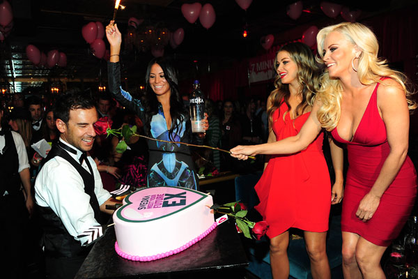 Jenny McCarthy and Carmen Electra appear with...