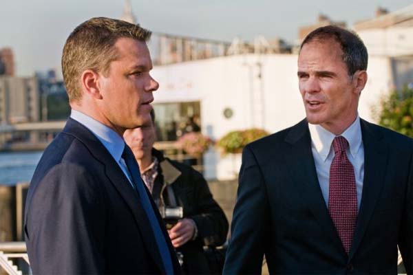 Pictured: At left, Matt Damon and at right,...