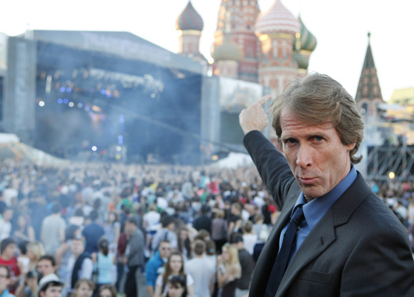 Director Michael Bay attends a 'Transformers 3:...