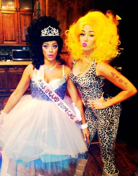 Miley Cyrus appears in a photo <a href=