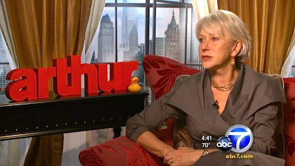 Helen Mirren speaks to OnTheRedCarpet.com...