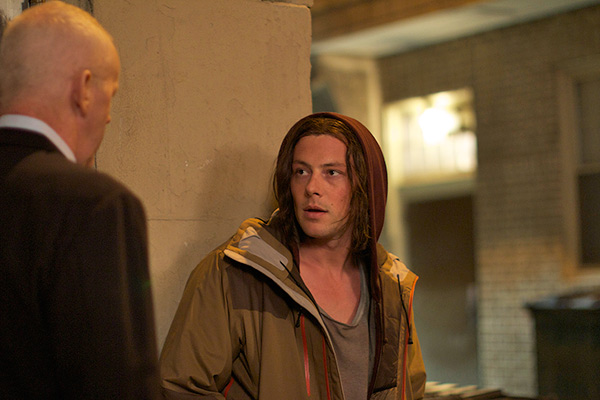 Cory Monteith appears in a scene from the 2013 indie film McCanick. It would become one of the final acting projects for the Glee star, who died on July 13, 2013 at age 31. - Provided courtesy of Bleiberg Entertainment Cory Monteith appears in a scene from the 2013 indie film McCanick. It would become one of the final acting projects for the Glee star, who died on July 13, 2013 at age 31. - Provided courtesy of Bleiberg Entertainment
