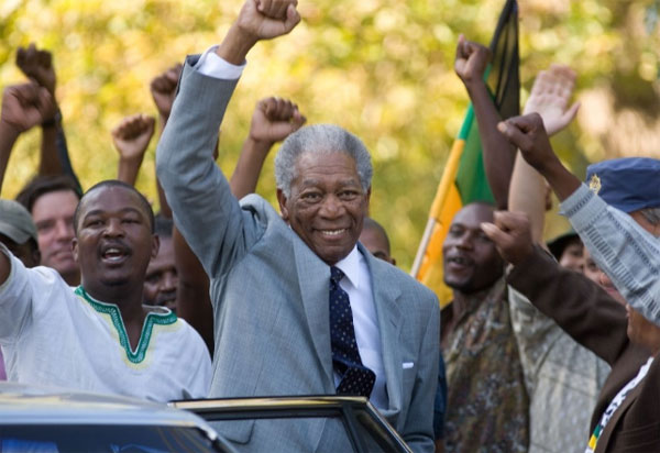 Morgan Freeman appears in a scene from the 2009...