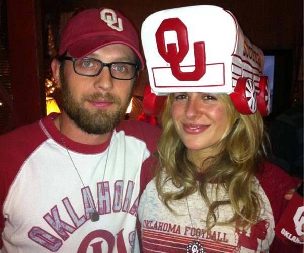 Nathan Followill and his wife Jessie Baylin appear in a photo from his official Twitter page from December 3, 2011. - Provided courtesy of twitter.com/#!/doctorfollowill Nathan Followill and his wife Jessie Baylin appear in a photo from his official Twitter page from December 3, 2011. - Provided courtesy of twitter.com/#!/doctorfollowill