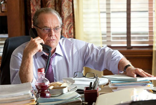 Jack Nicholson in a scene from the film, 'How Do...