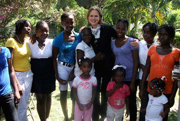 Nicole Kidman appears in a photo from a trip she...