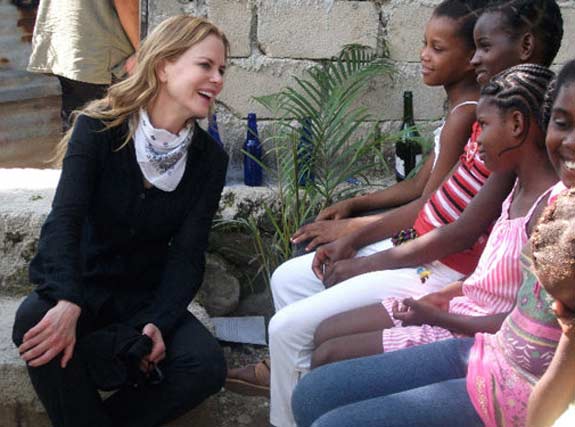 Nicole Kidman appears in a photo from a trip she...