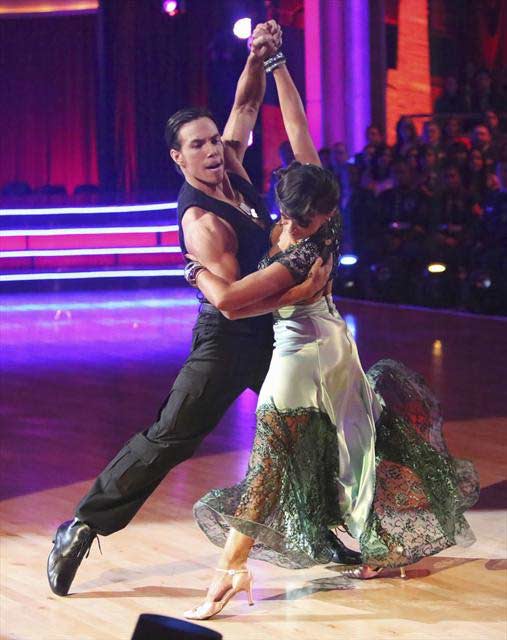 Olympic speed skater Apolo Anton Ohno and his...