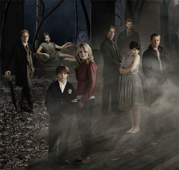 Still image of the cast from the show 'Once Upon...